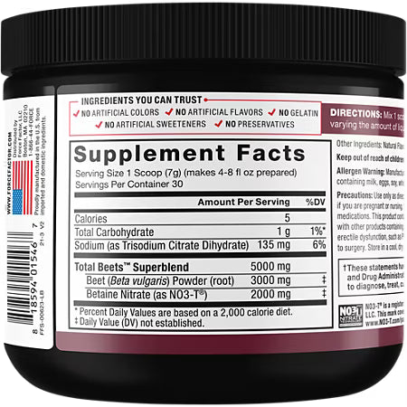 Force Factor - TOTAL BEETS 210 gr