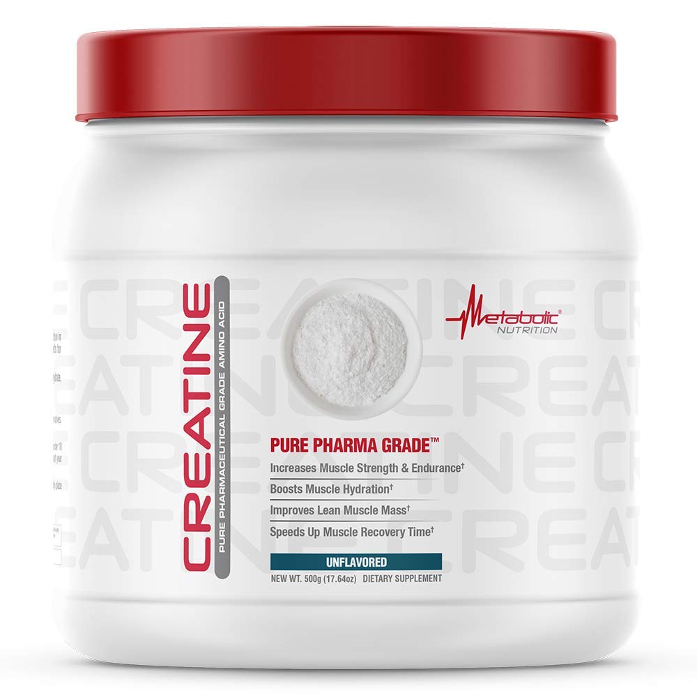 METABOLIC - CREATINA MONIHIDRATADA 500G 100 SERVICIOS