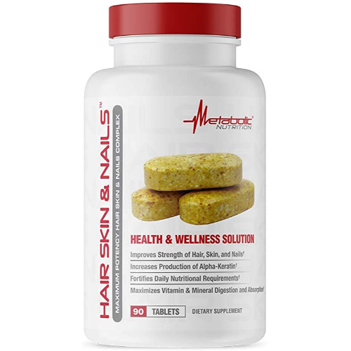 METABOLIC - HAIR, SKIN & NAILS - (90 TABLETAS)