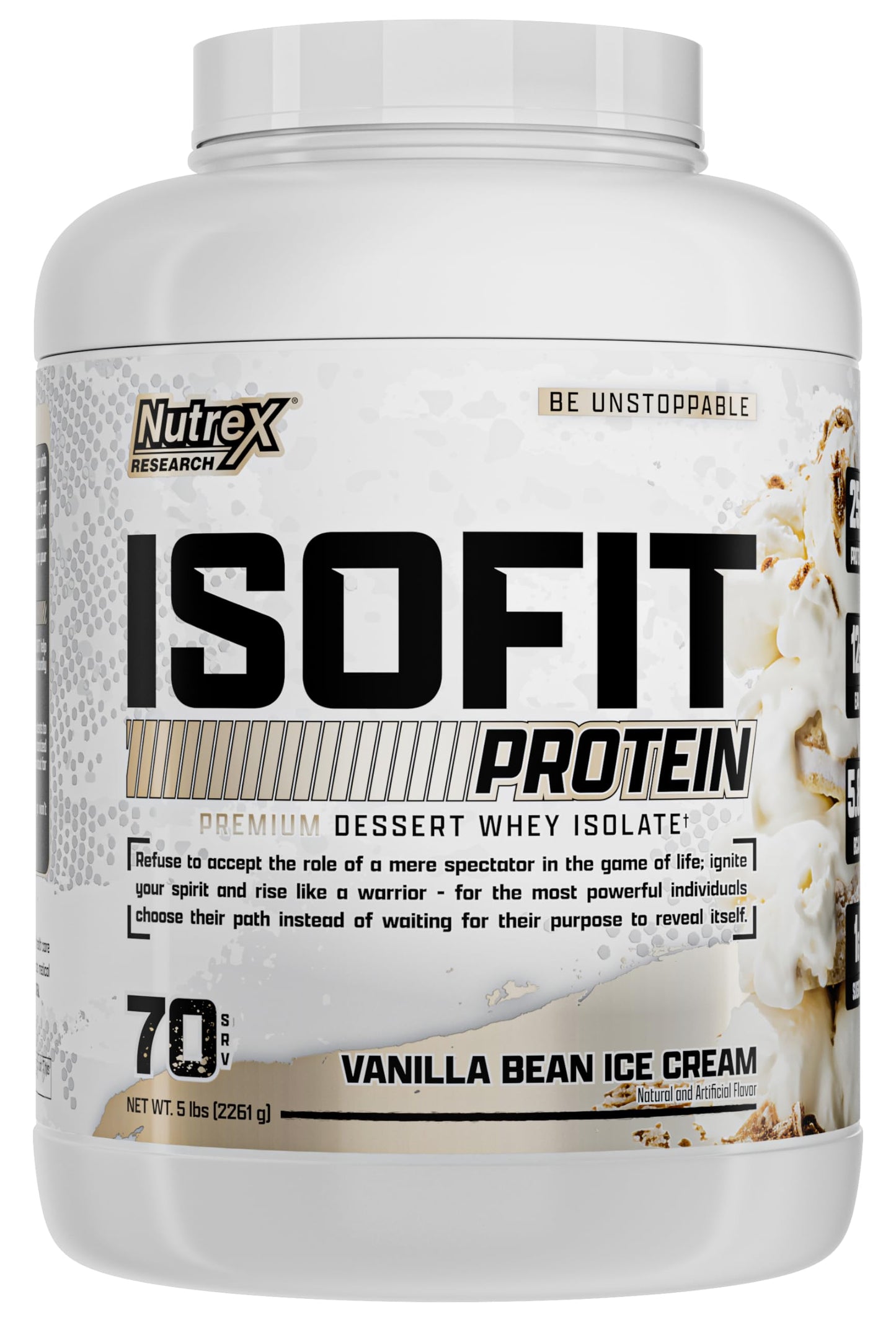 NUTREX - ISOFIT - 5 LBS (70 SERV)