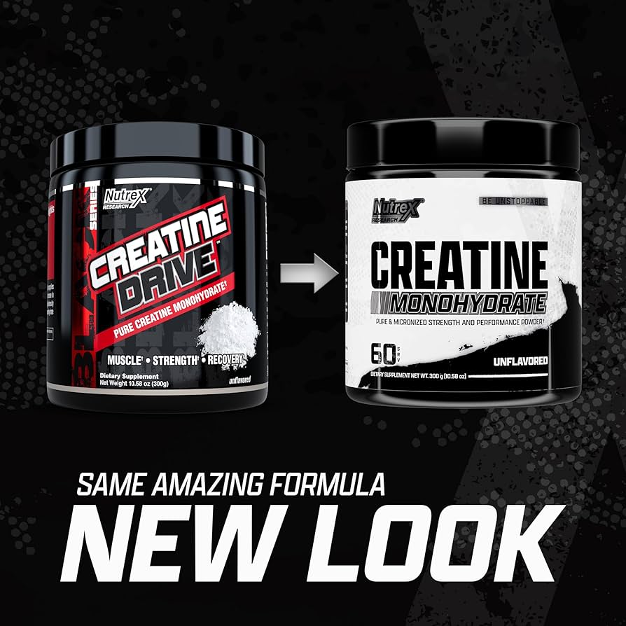 NUTREX - CREATINA MONOHIDRATADA 300G (60 SERV)