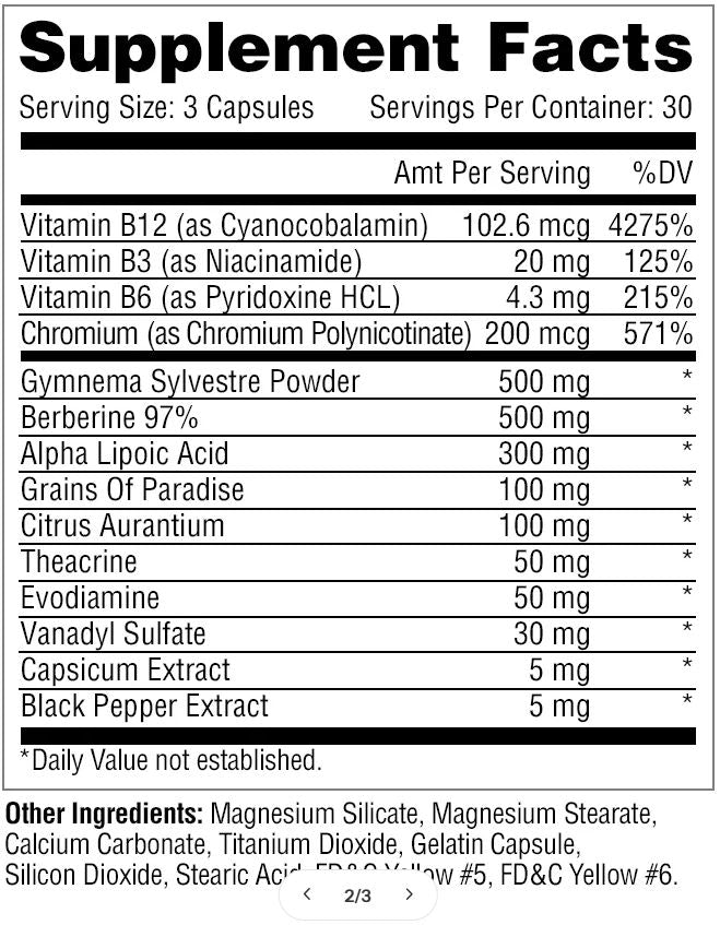 METABOLIC - INSULEAN (90 CAPS)