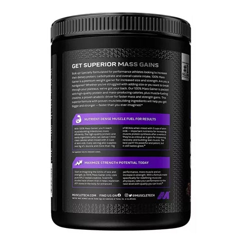 MUSCLETECH - 100% MASS GAINER - (5 LBS)
