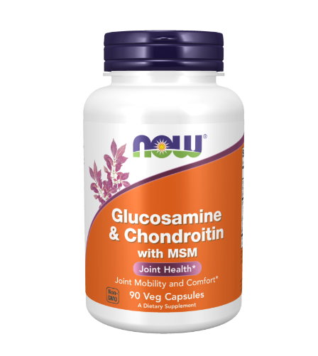 NOW-GLUCOSAMINE & CHONDROITIN- 90 CAPS