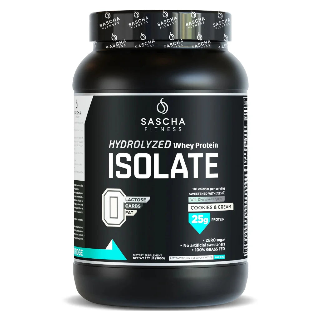 SASCHA FITNESS - HYDROLYZED WHEY PROTEIN ISOLATE 986G