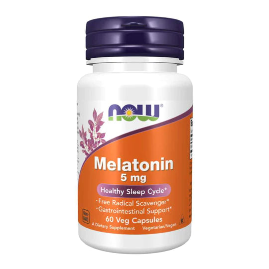 NOW - MELATONINA - 5MG (60 CAPS)
