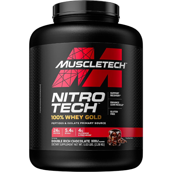 MUSCLETECH - NITRO TECH WHEY GOLD - 5,3 LBS (70 SERV).