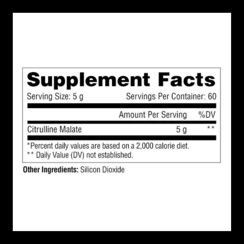 METABOLIC - CITRULINA - 300GR (60 SERV)