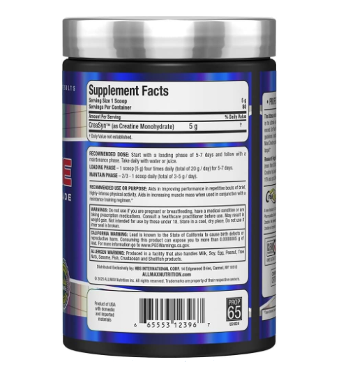 ALLMAX - CREATINA EN POLVO 400GR (80GR)