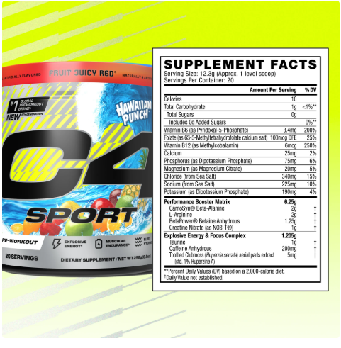 CELLUCOR - C4 ORIGINAL 20 SERV