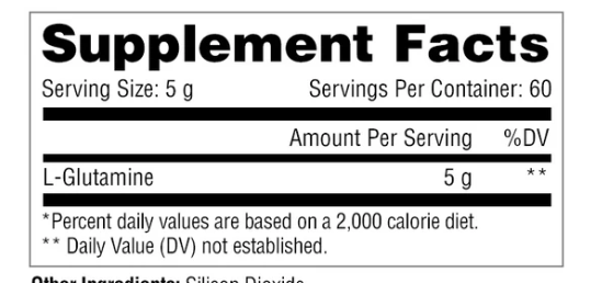 METABOLIC - GLUTAMINA 60SERV