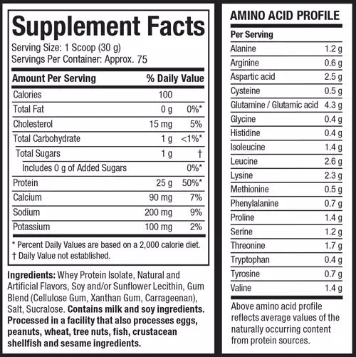 MUSCLETECH - ISO WHEY 5 LB