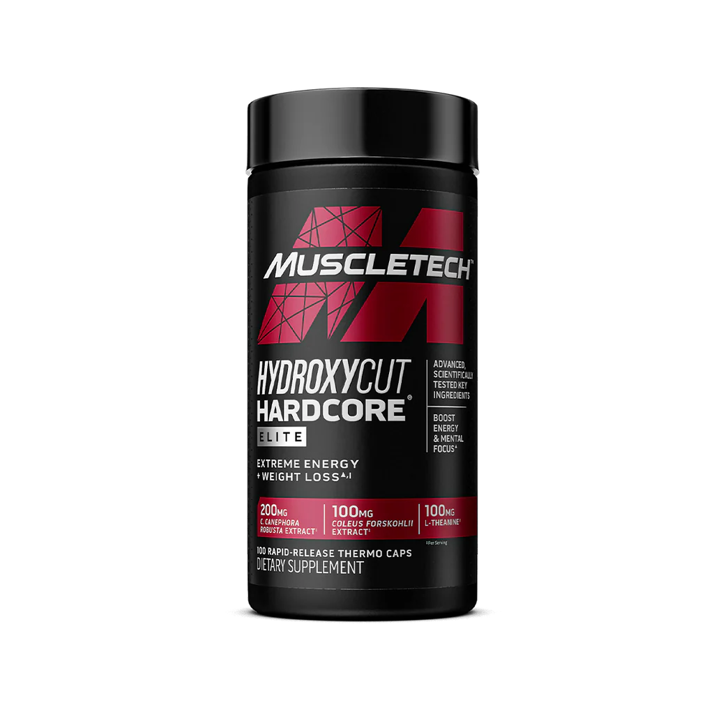MUSCLETECH - HYDROXYCUT HARDCORE ELITE 100 CAPS