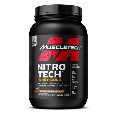 MUSCLETECH - NITRO TECH WHEY GOLD - 2,0 LBS (28 SERV).