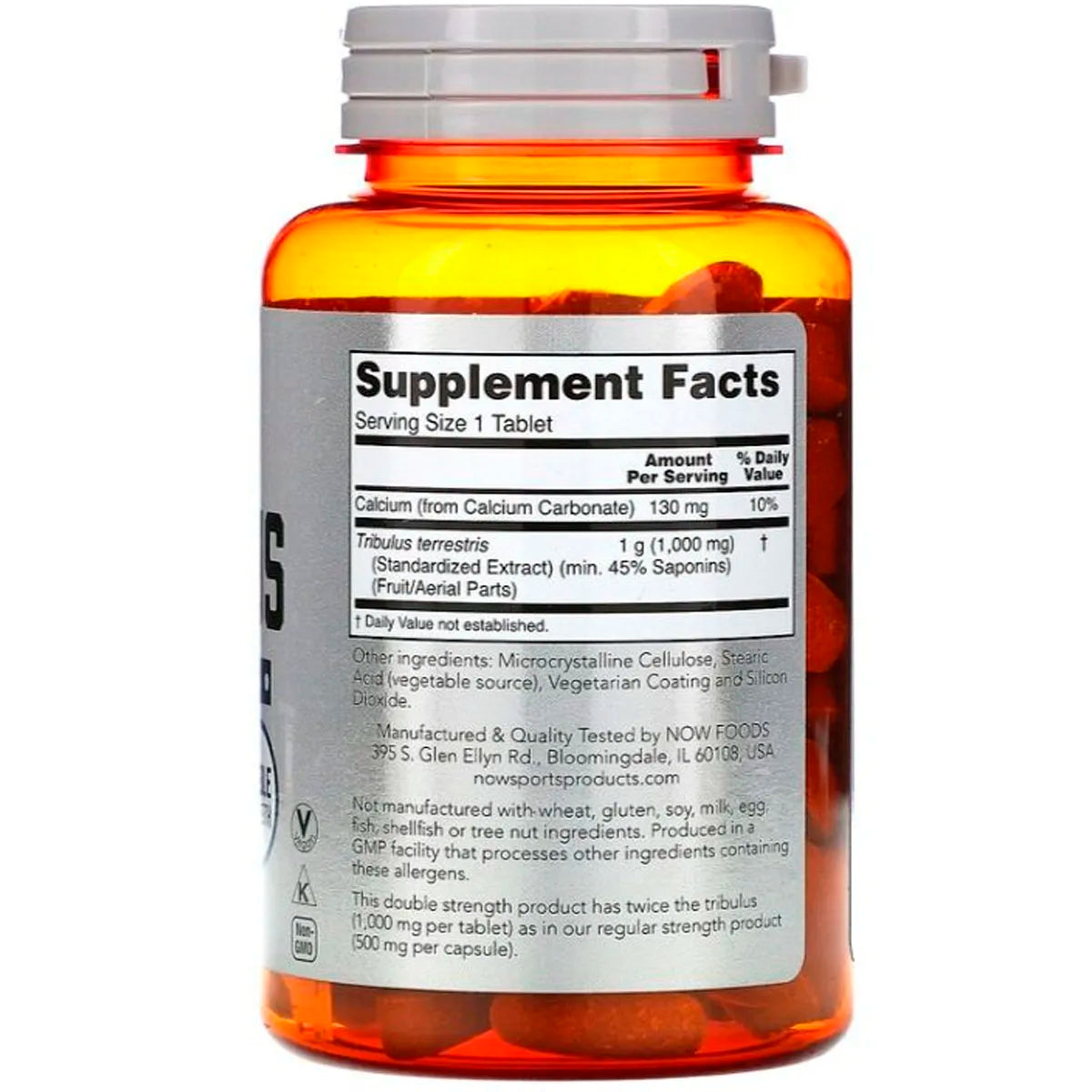 NOW - TRIBULUS 1.000 MG (90 TABLETAS)