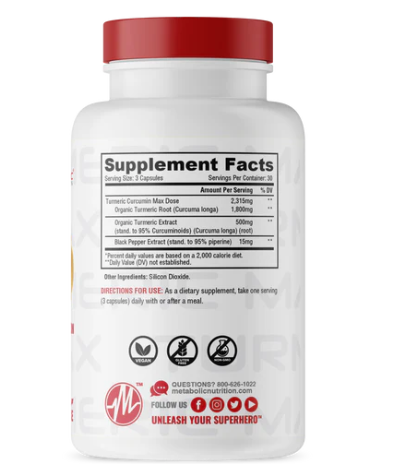 METABOLIC-TURMERIC (90CAPS)