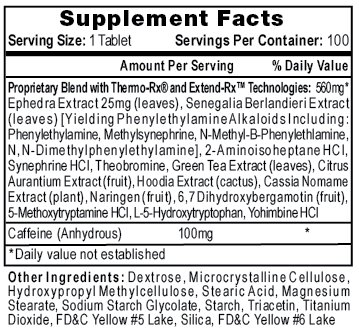 HI-TECH - LIPODRENE - (90 TABS)