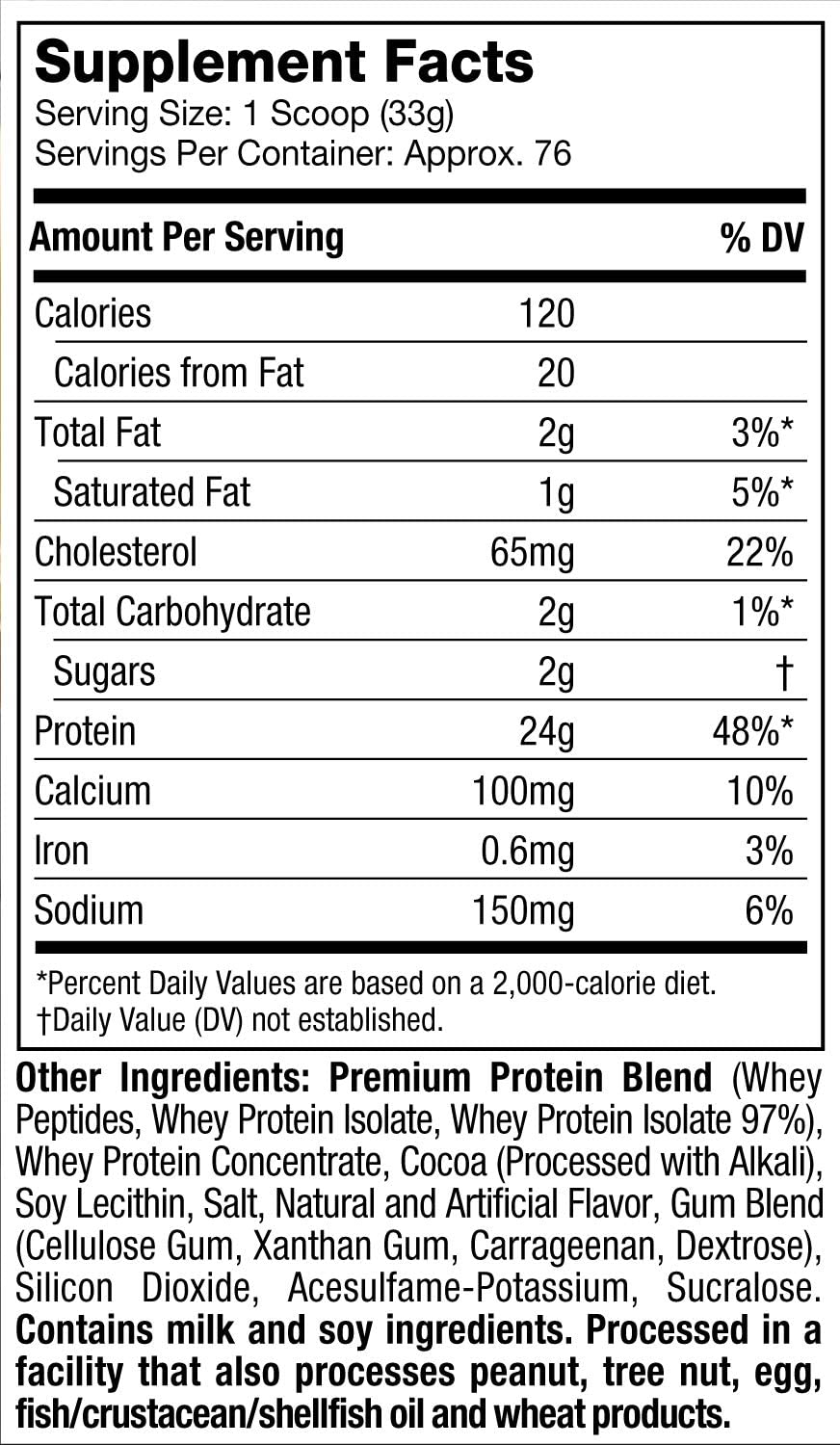 MUSCLETECH - NITRO TECH WHEY GOLD - 5,3 LBS (70 SERV).