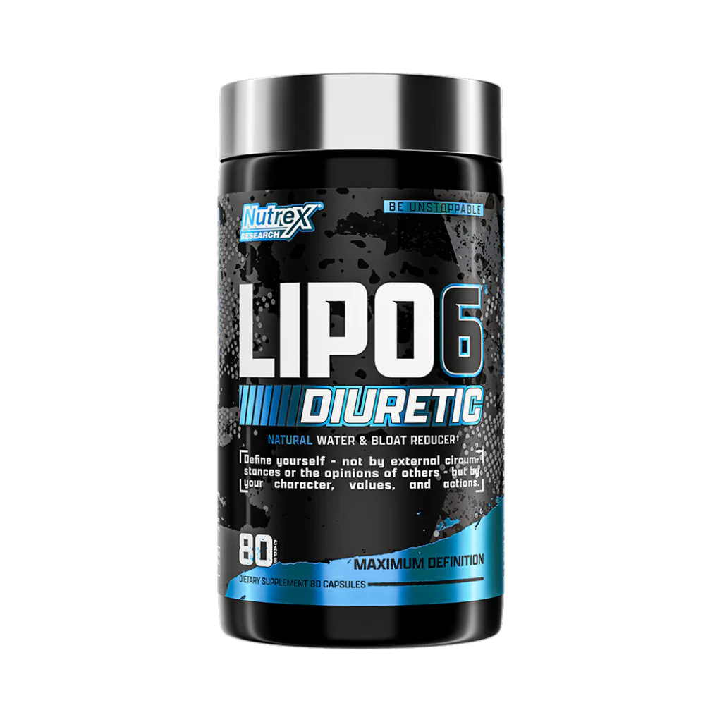 NUTREX - LIPO 6 - BLACK DIURETIC (80 CAPS)