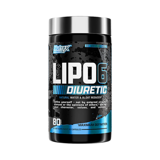 NUTREX - LIPO 6 - BLACK DIURETIC (80 CAPS)