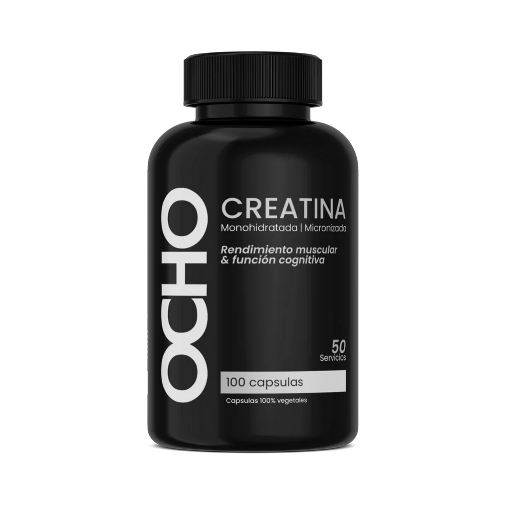 OCHO - CREATINA MONOHIDRATADA EN CAPSULAS (100 CAPS)