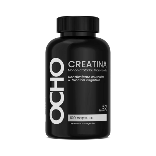 OCHO - CREATINA MONOHIDRATADA EN CAPSULAS (100 CAPS)