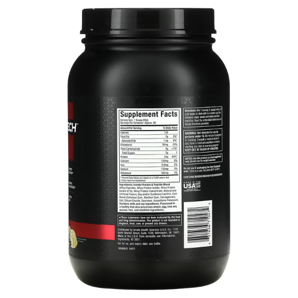 MUSCLETECH - NITRO TECH WHEY GOLD - 2,0 LBS (28 SERV).