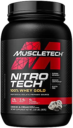 MUSCLETECH - NITRO TECH WHEY GOLD - 2,0 LBS (28 SERV).