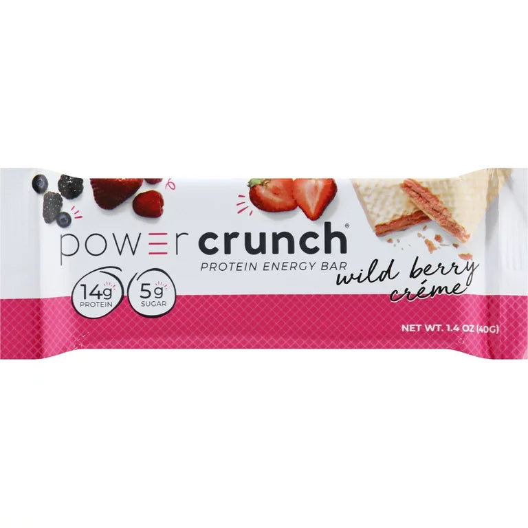 POWER CRUCH - PROTEIN ENERGY BAR - 1.4 OZ (40g).