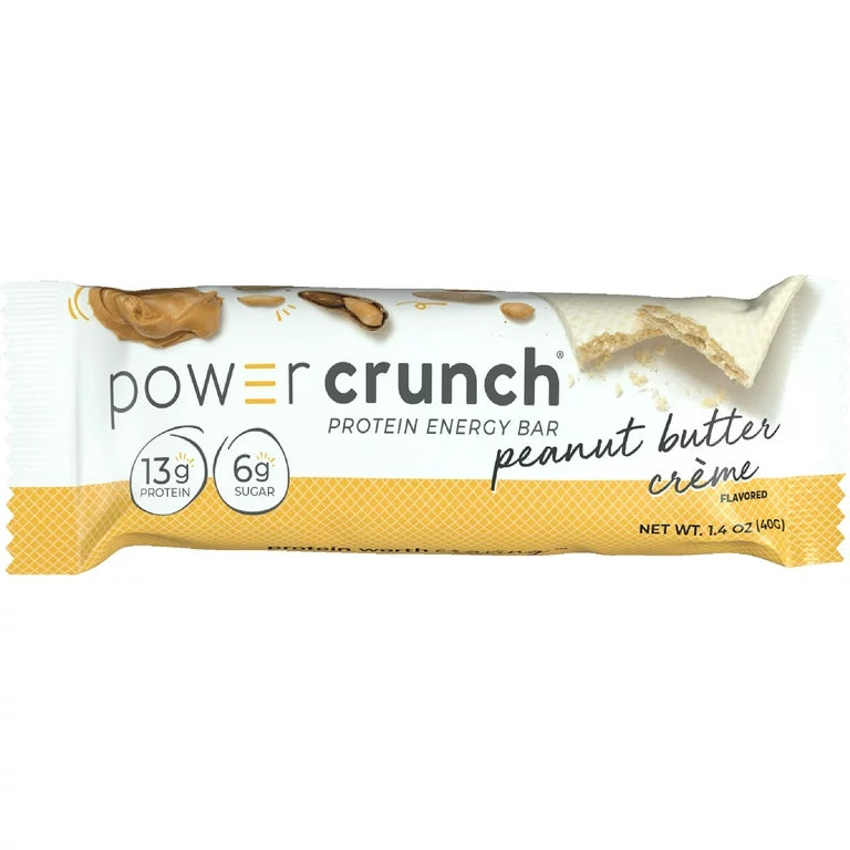 POWER CRUCH - PROTEIN ENERGY BAR - 1.4 OZ (40g).