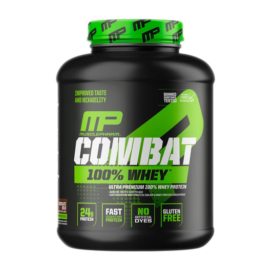 MUSCLEPHARM - COMBAT 100% WHEY - 5 LB (70 SERV).