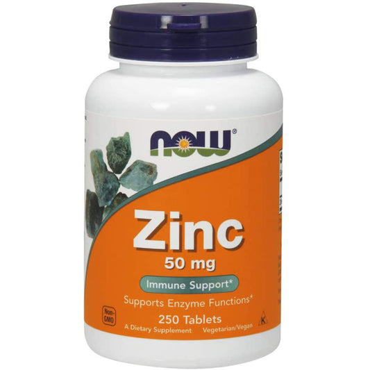 NOW - ZINC - (250 TABLETAS)