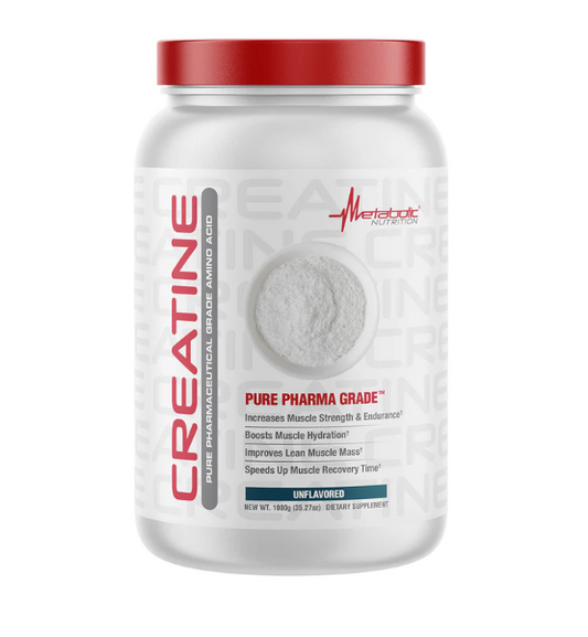 METABOLIC - CREATINA MONIHIDRATADA 1.000GR 200 SERVICIOS
