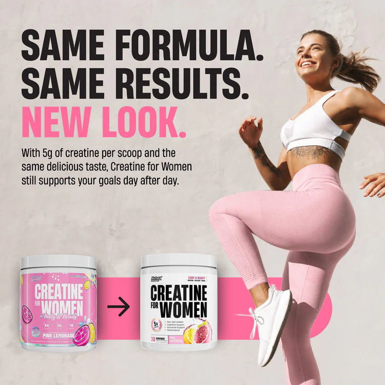 NUTREX - CREATINA FOR WOMEN 314.98GR - (30SERV)