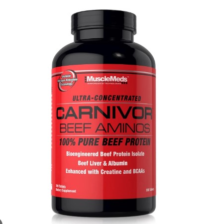 MUSCLEMEDS - CARNIVOR BEFF AMINOS - (300 TABLE)