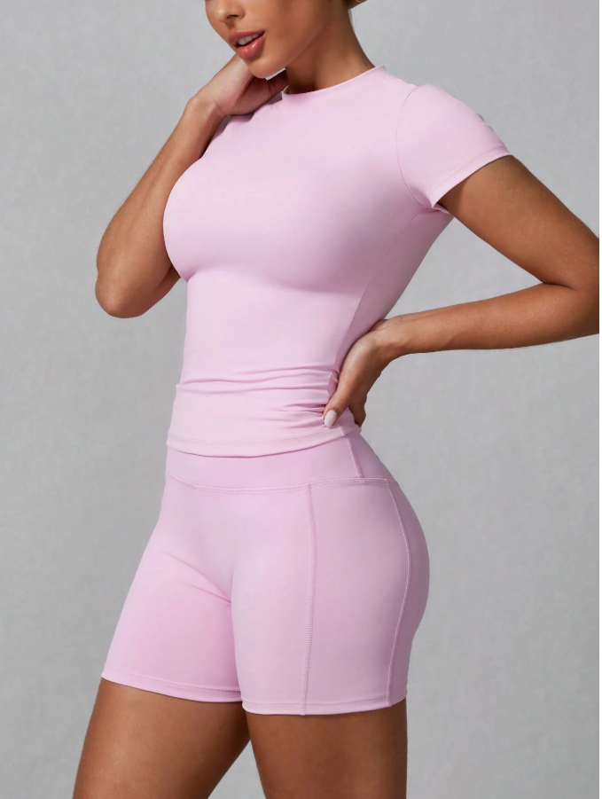 CONJUNTO FRANELA/SHORT - TALLA S