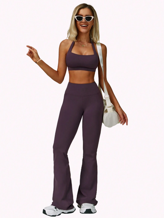 CONJUNTO BURNING MORADO- TALLA S