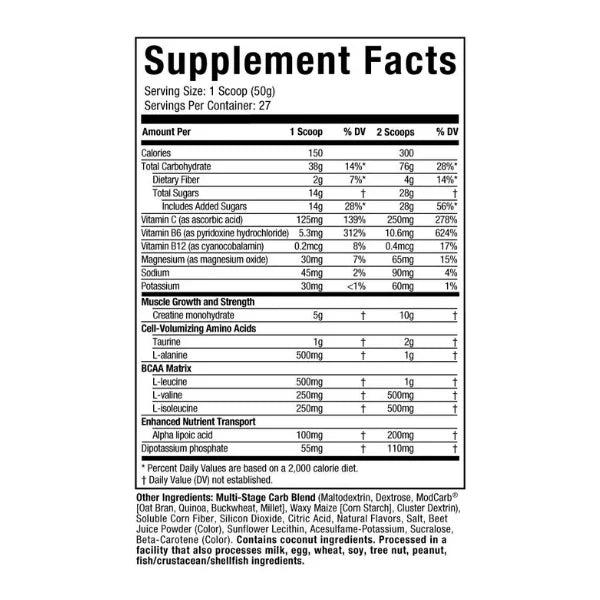 MUSCLETECH - CELL TECH - (3 LBS)