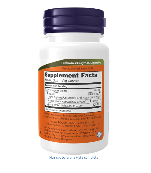 NOW - DAIRY DIGEST COMPLET - (90CAP)