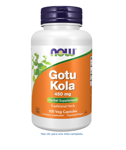NOW - GOTU KOLA 450MG -(100CAPS)