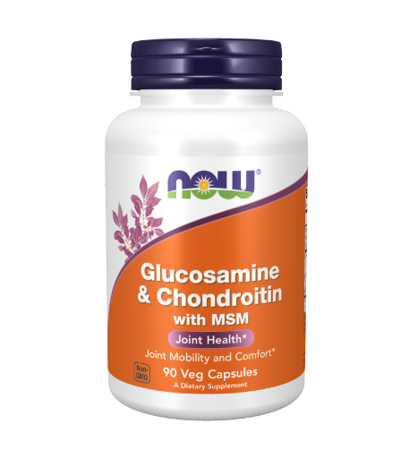 NOW-GLUCOSAMINE  & CHONDROITIN- 90 CAPS