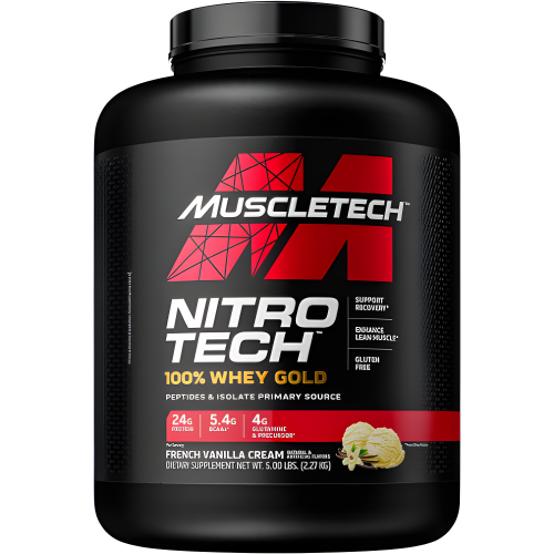 MUSCLETECH - NITRO TECH WHEY GOLD - 5,3 LBS (70 SERV).