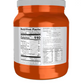 NOW - WHEY PROTEIN ISOLATE - UNFLAVORED 1.2LBS (19SERV)