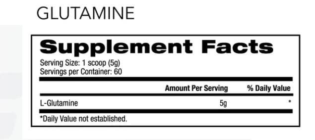 NFS - GLUTAMINA - 300GR (60 SERV)