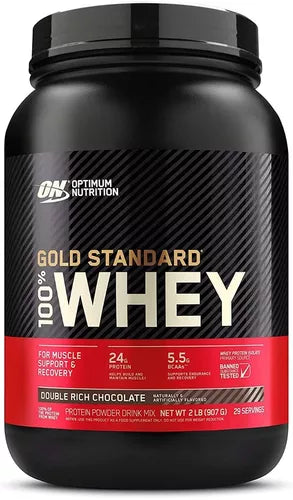 OPTIMUN NUTRITION - GOLD STANDARD - 100% WHEY (2LB)