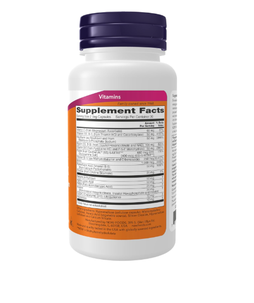 NOW - COENZYME B-COMPLEX - (60CAP)