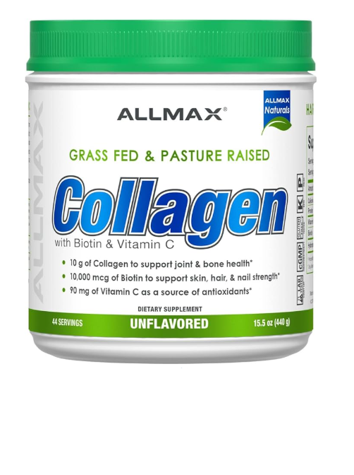 ALLMAX - COLLAGEN WITH BIOTIN & VITAMINA C 440GR