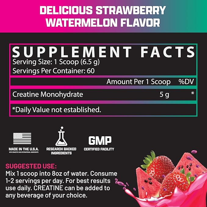 NUTREX - CREATINA MONOHIDRATADA 300G (60 SERV)