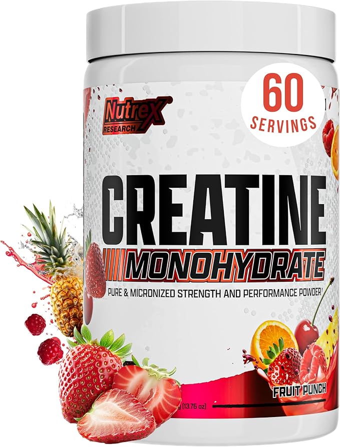 NUTREX - CREATINA MONOHIDRATADA 300G (60 SERV)
