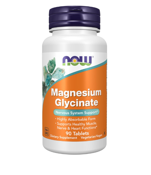 NOW - MAGNESIO GLYCINATE 90CAP